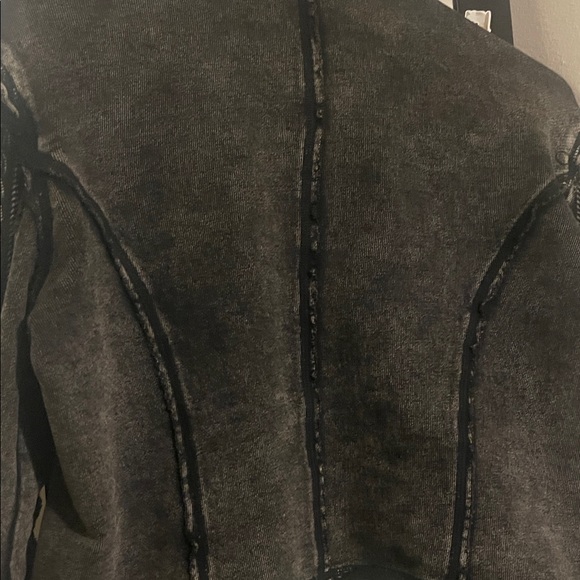 Free people - Women's Black Distressed Jacket - Picture 6 of 8